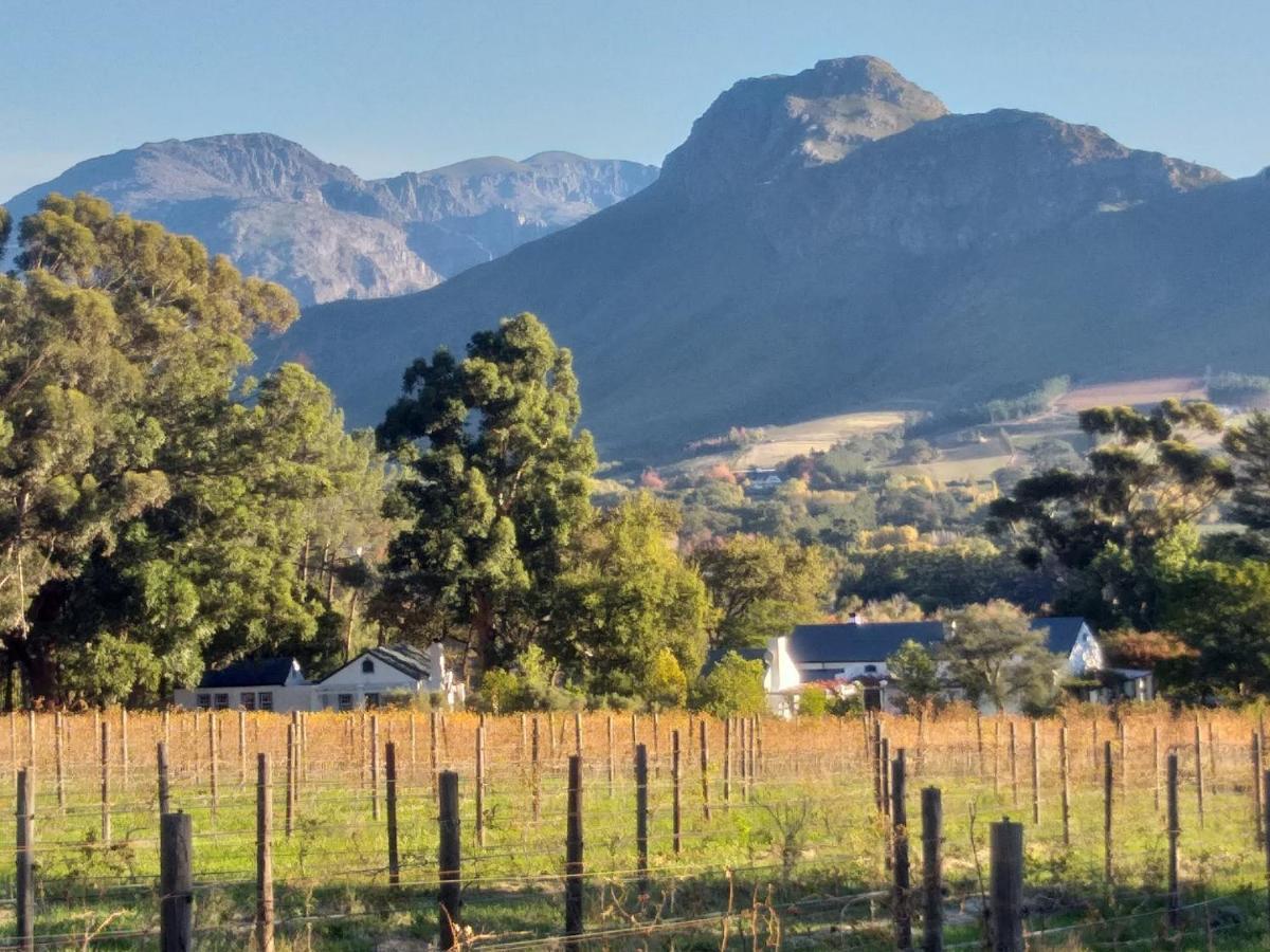 L'Auberge Chanteclair Franschhoek Eksteriør bilde