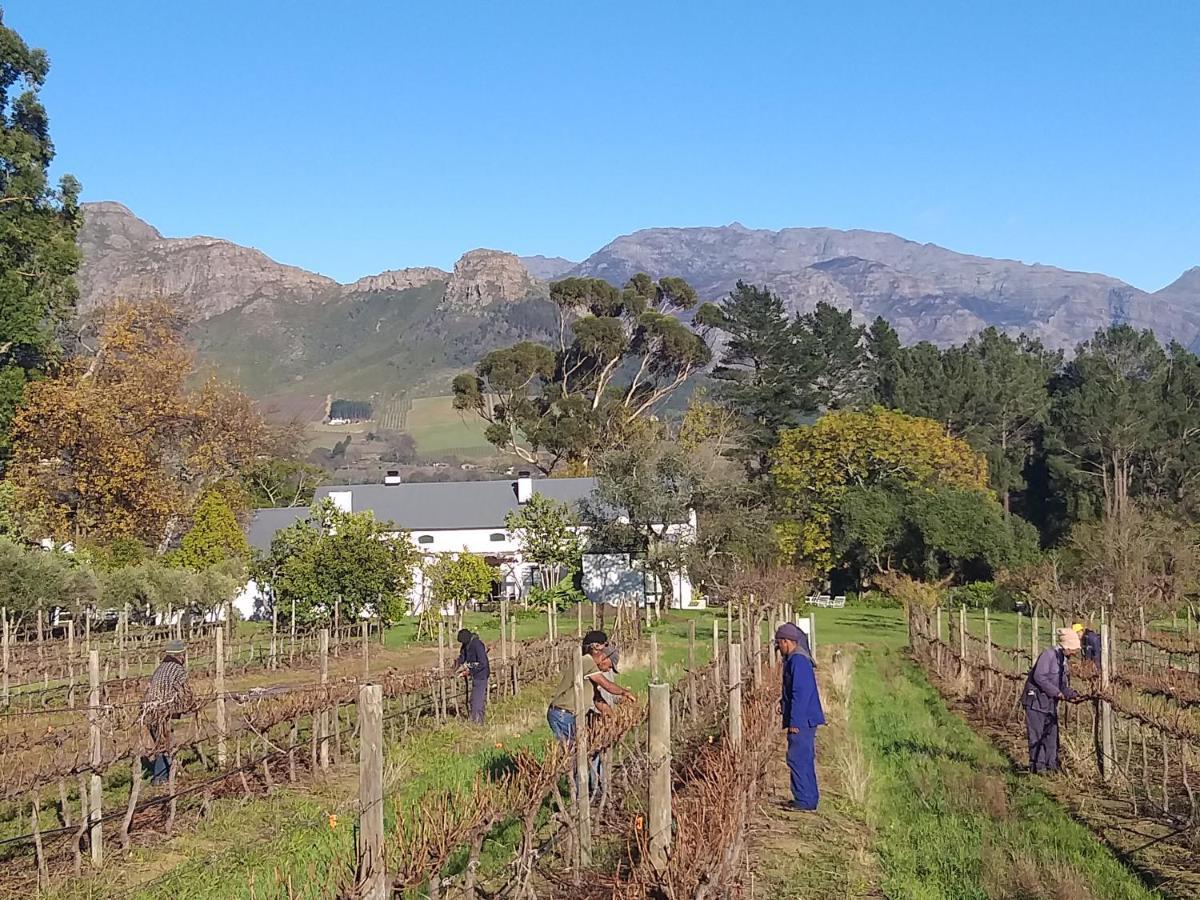 L'Auberge Chanteclair Franschhoek Eksteriør bilde